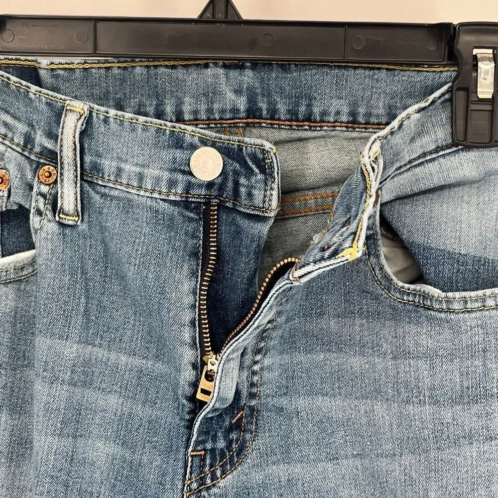 LEVI’S Men’s 511 Slim Fit Jeans W32 Straight Leg Blue‎ Stretch Denim Medium Wash